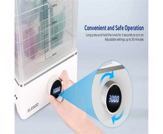 Фото 11 - Полімеризаційна камера (УФ-камера) та Мийка Elegoo Mercury XS