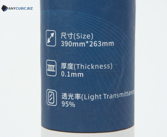 Фото 3 - 1 шт. FEP плівка для Anycubic Photon M3 Max 390 × 263 mm