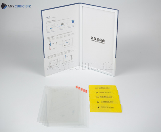 Фото 10 - 5шт. Плівка захисна для екрана Anycubic Photon M3 Max 293 × 164 mm