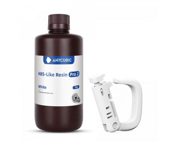 Фото 3 - Фотополімер Anycubic ABS-Like Resin Pro 2 білий