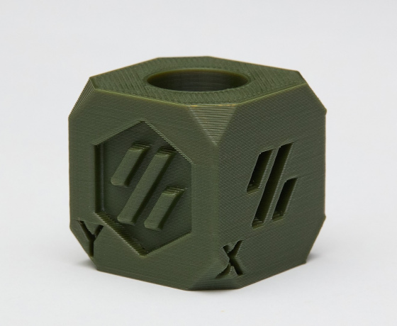 Фото 6 - Хакі Оливково-зелений пла плюс пластик для 3D принтера ✪1кг✪1.75мм Pla plus olive green