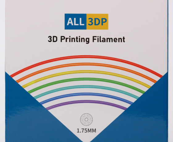 Фото 3 - Помаранчевий-Червоний Металік PETG пластик | PETG Filament Metal orange 1кг | 1.75мм | 330м