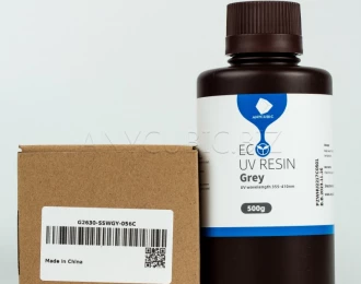 Серая Эко Растительная Фотополимерная смола Anycubic Eco Gray 0,5 кг